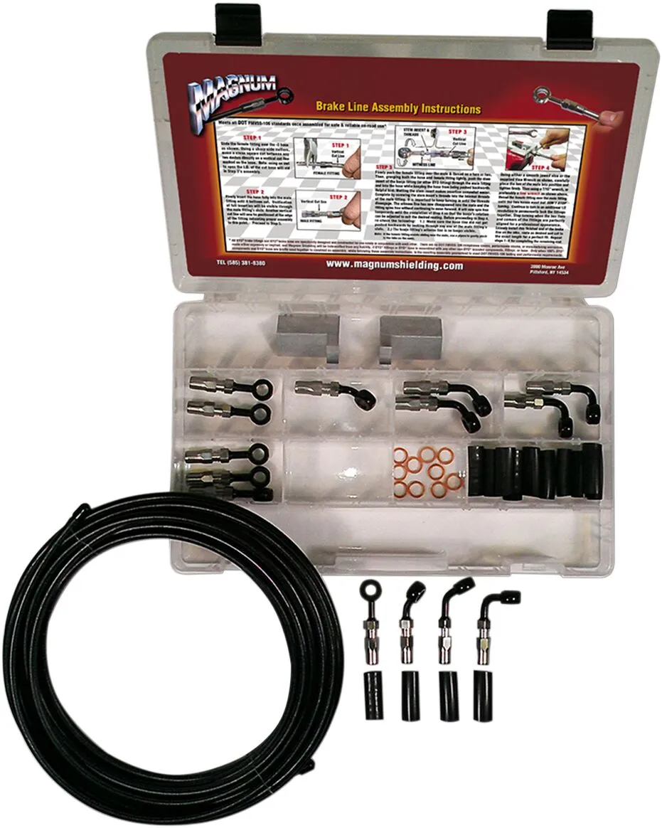 BYO® Комплект за изграждане на спирачни маркучи Basic Builder Kit