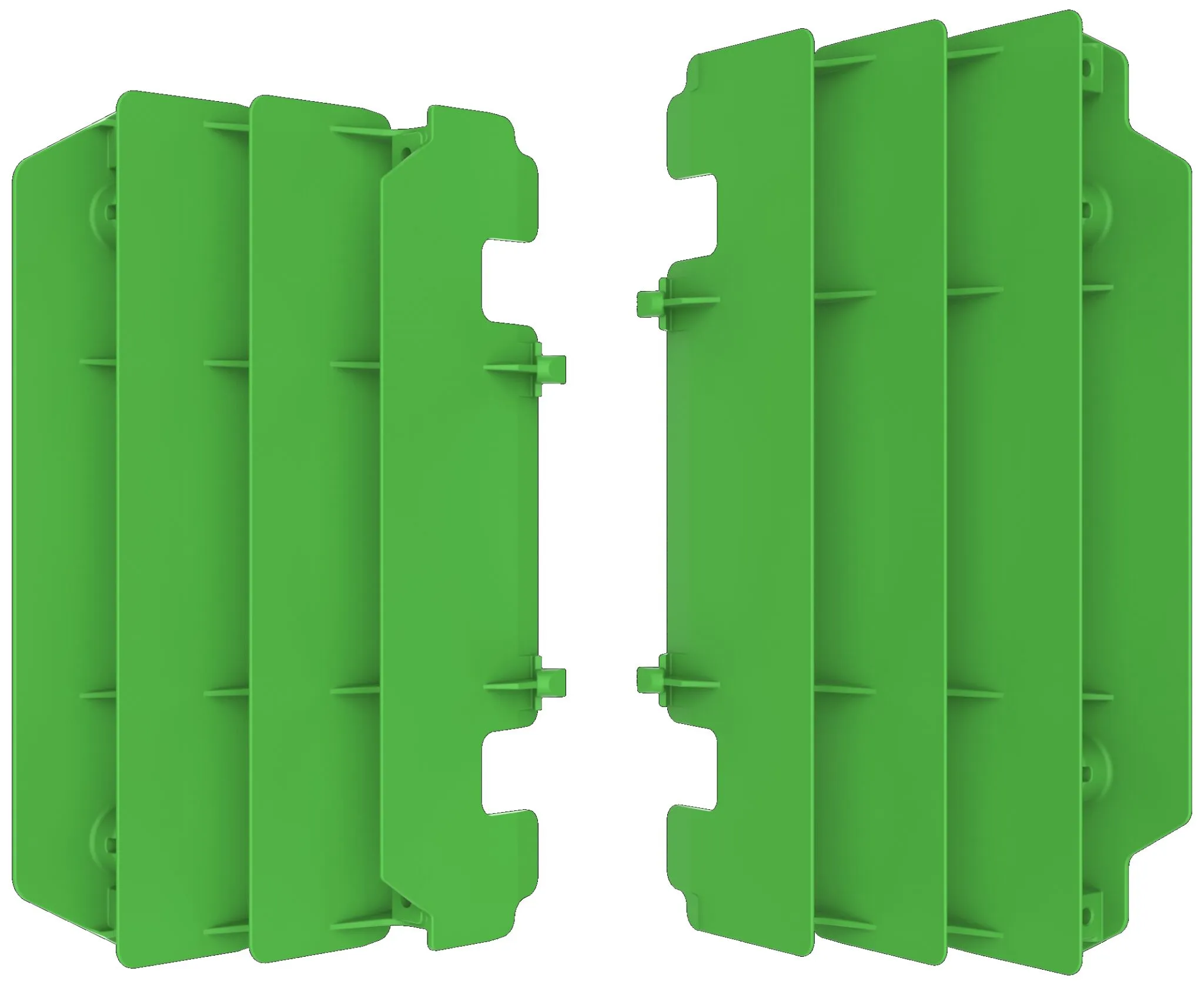 Radiator louvers