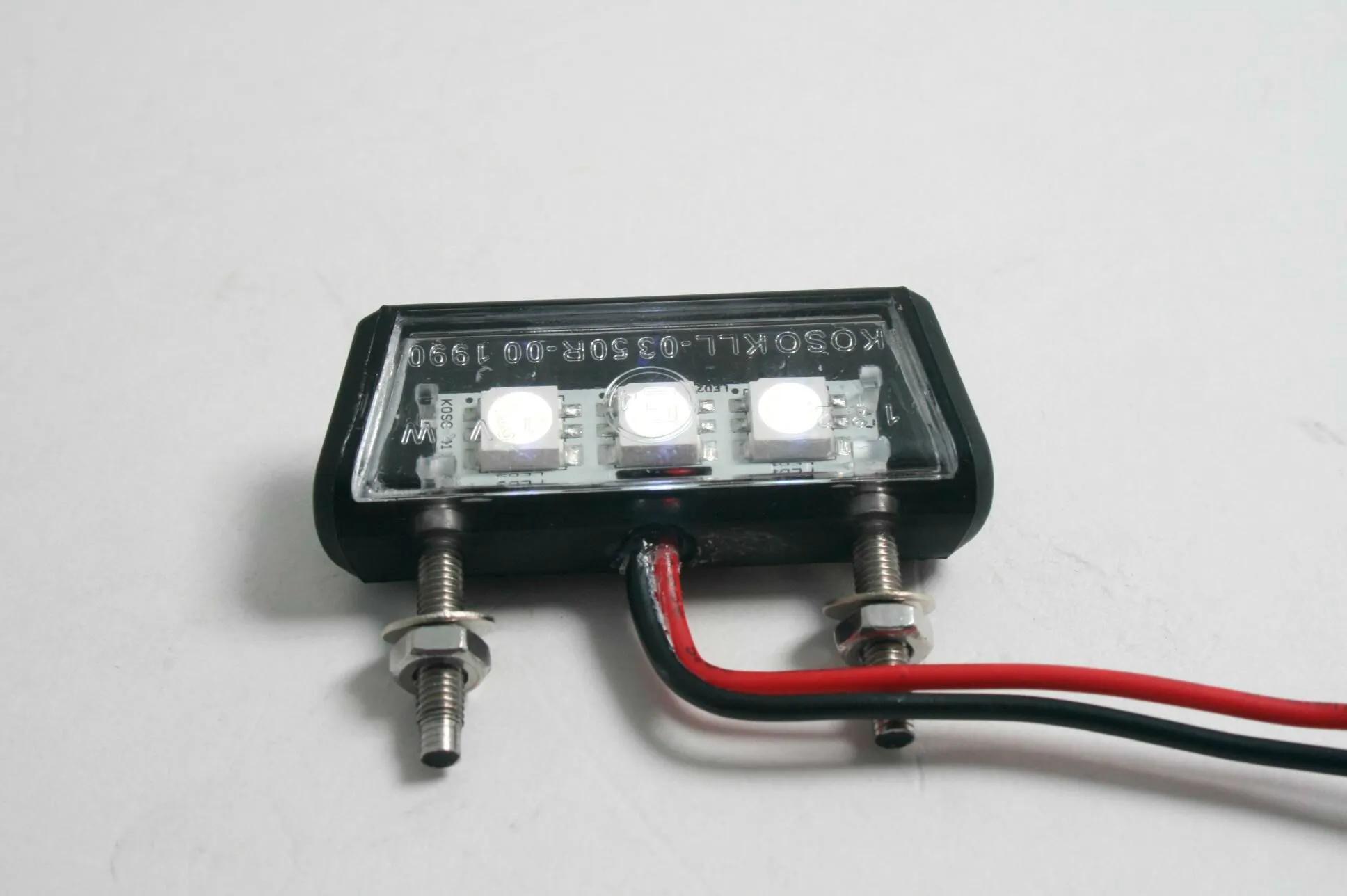 E-Marked Mini LED осветление за регистрационен номер