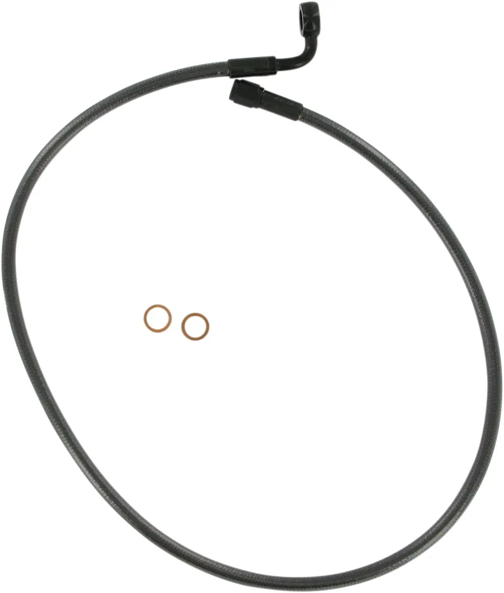 Alternate Length Designer Series Braided Non-ABS Front Upper Brake Line Kit