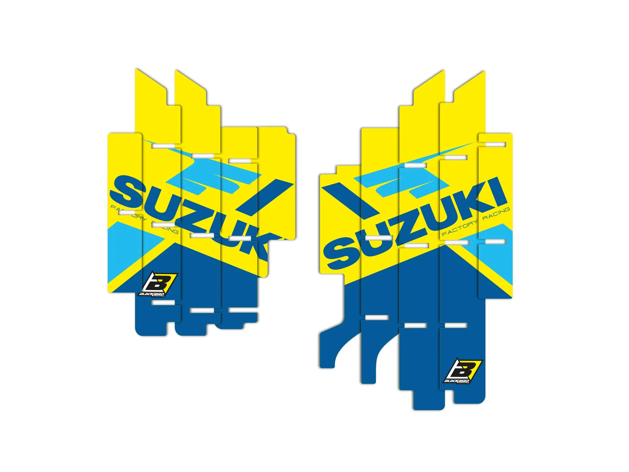 Графика за радиаторни ламели Team Suzuki KSRT 2022