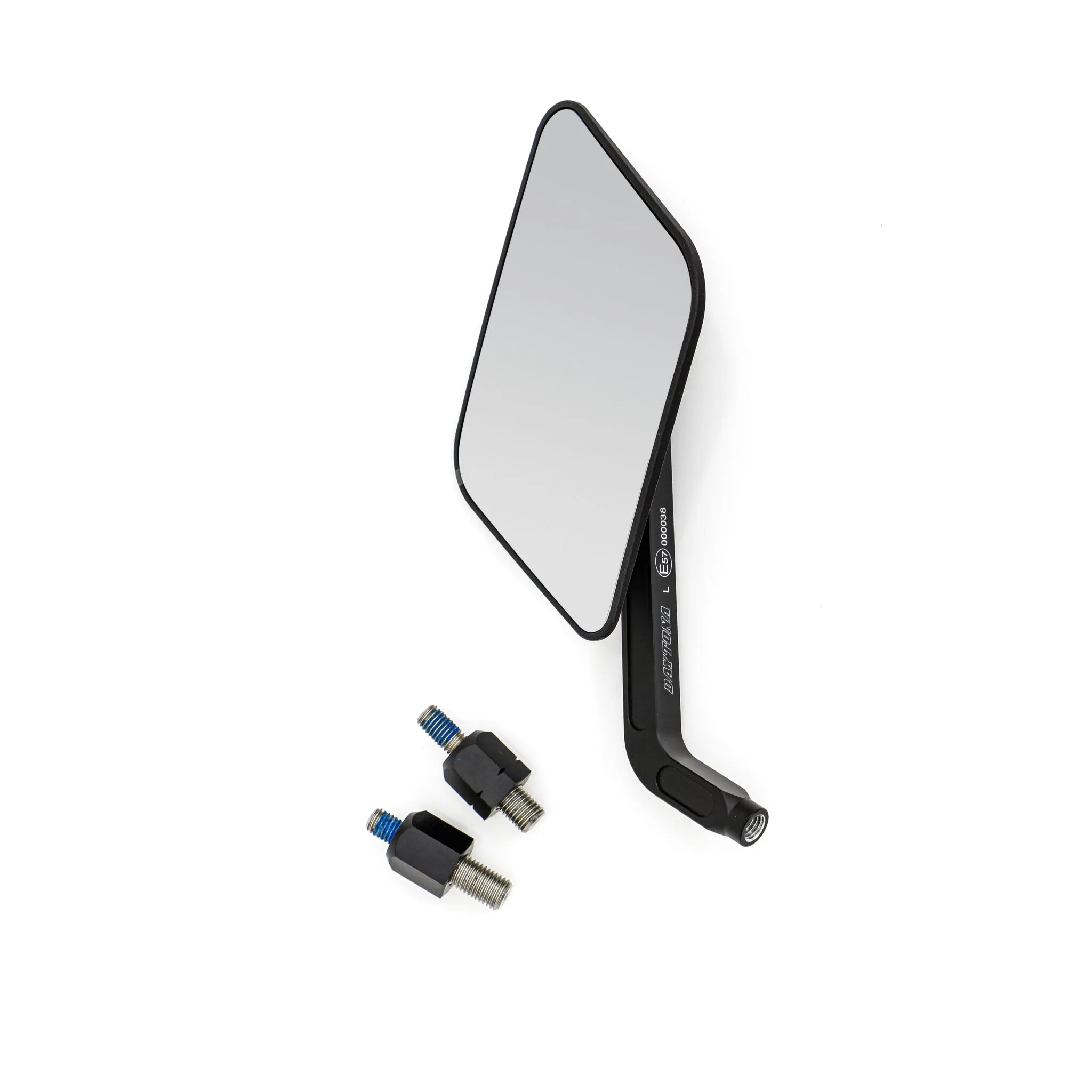 D-Mirror 20" Алуминиев плосък квадрат (десен)