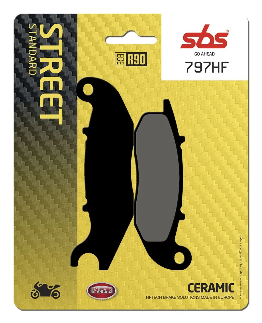 HF Street Ceramic Organic спирачни накладки