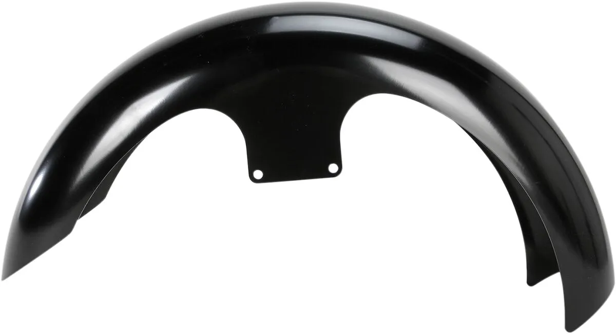 Hugger Series Front Fender with Mounting Blocks for Softail/Dyna