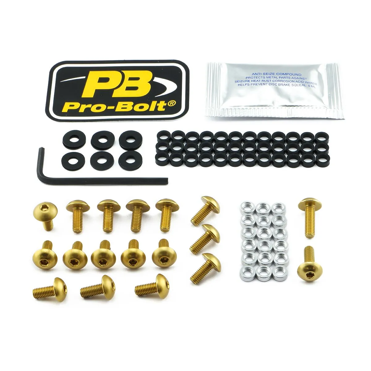 Aluminium Fairing Bolt Kit for KTM
