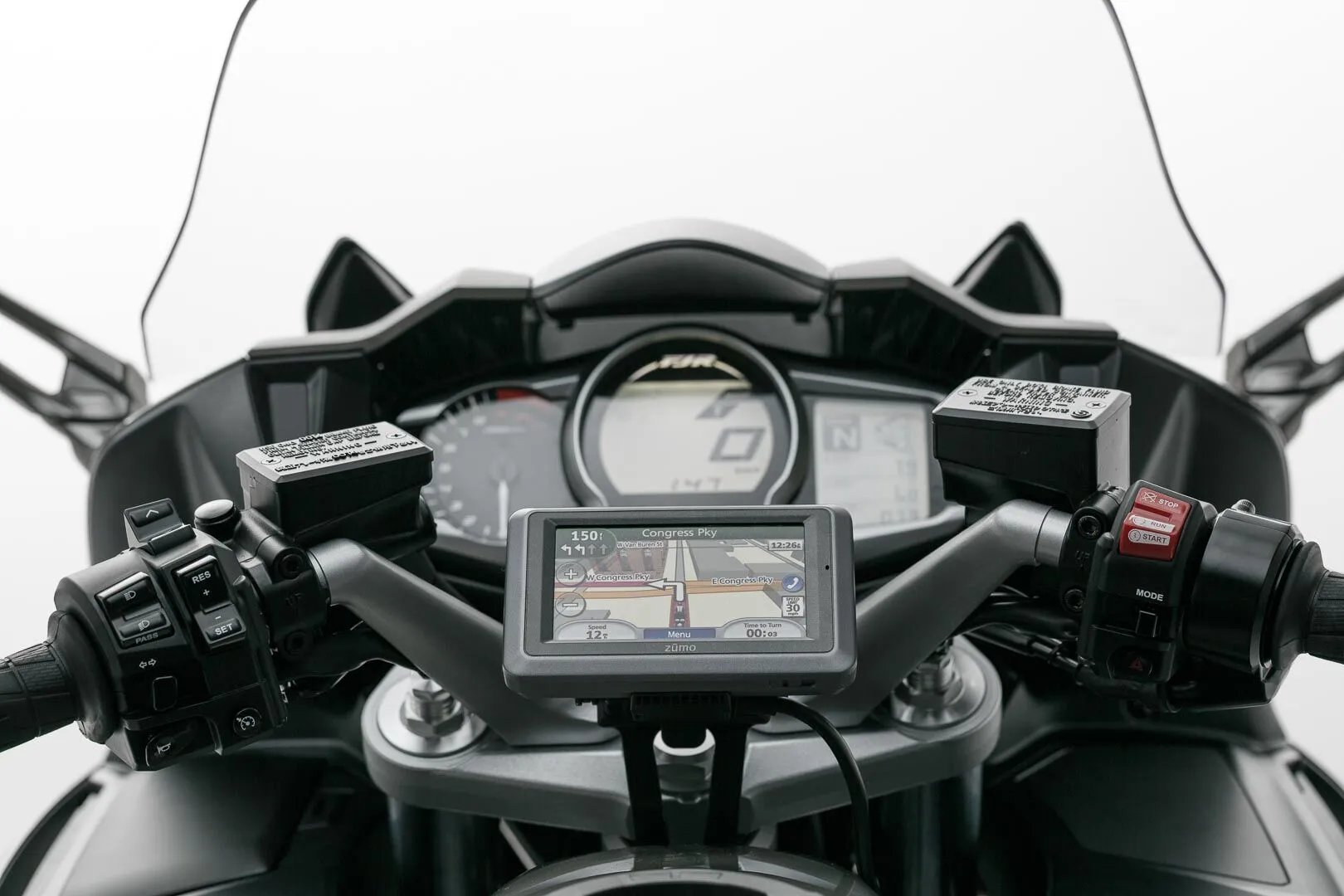 GPS стойка за кормило