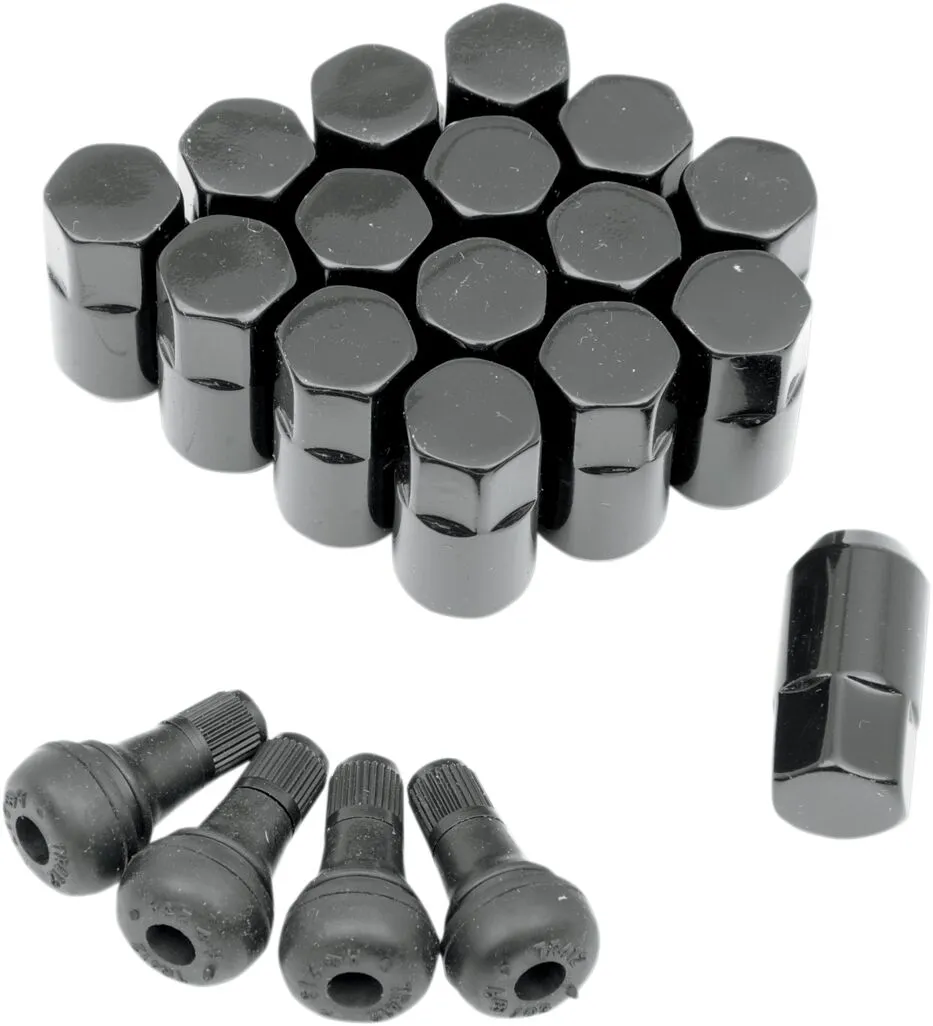 Replacement ATV/UTV Wheel Lug Nuts with Valve Stems