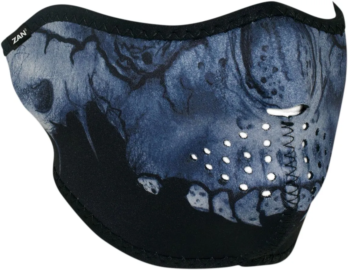 Полумаска Midnight Skull