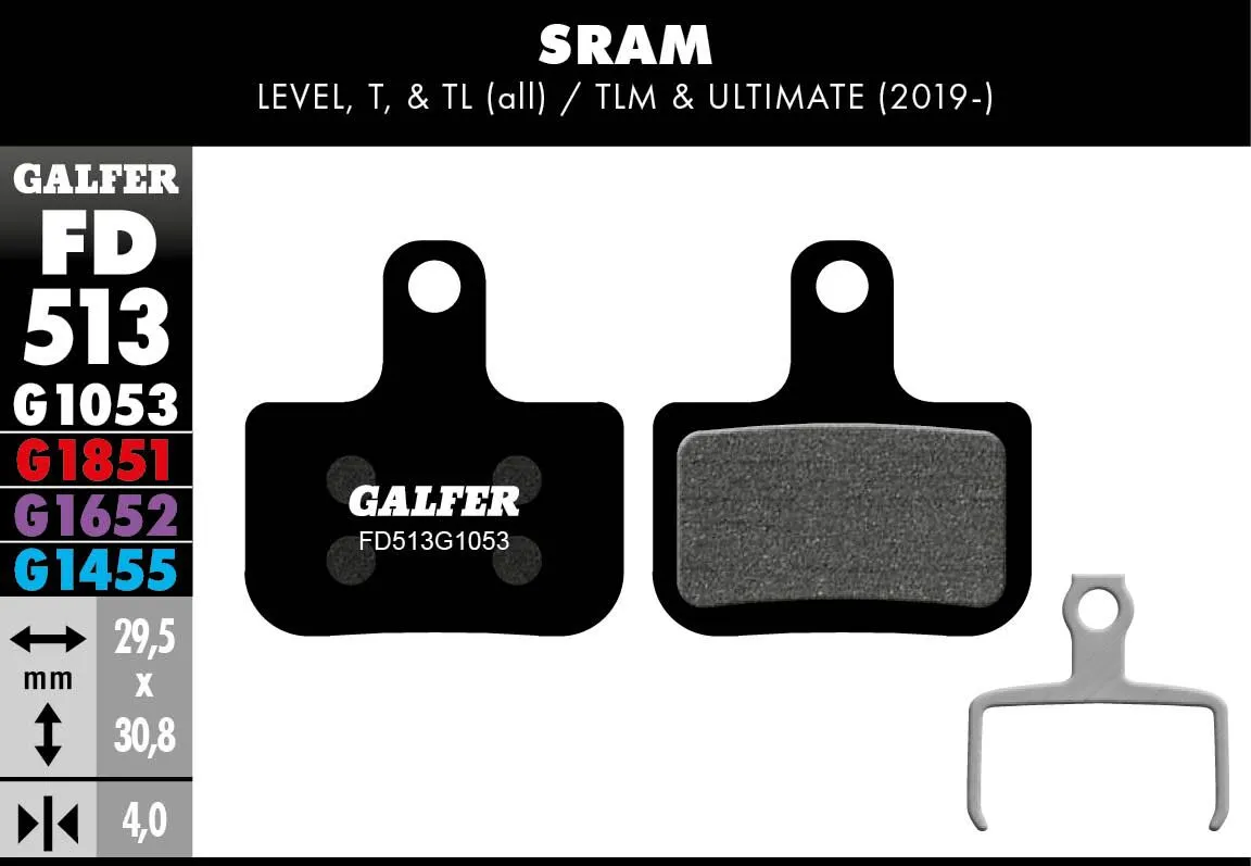 G1053 Standard спирачни накладки