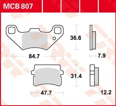 All Round Sintered Metal Brake Pads