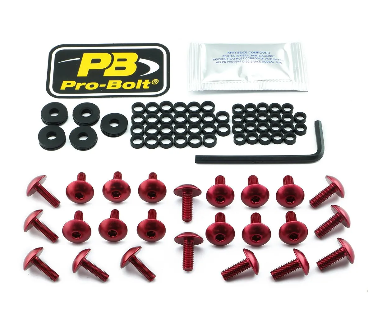 Aluminium Fairing Bolt Kit for Kawasaki
