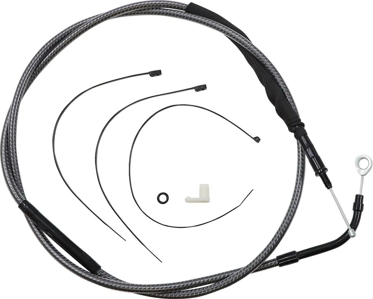 High-Efficiency Polished KARBONFIBR Clutch Cable