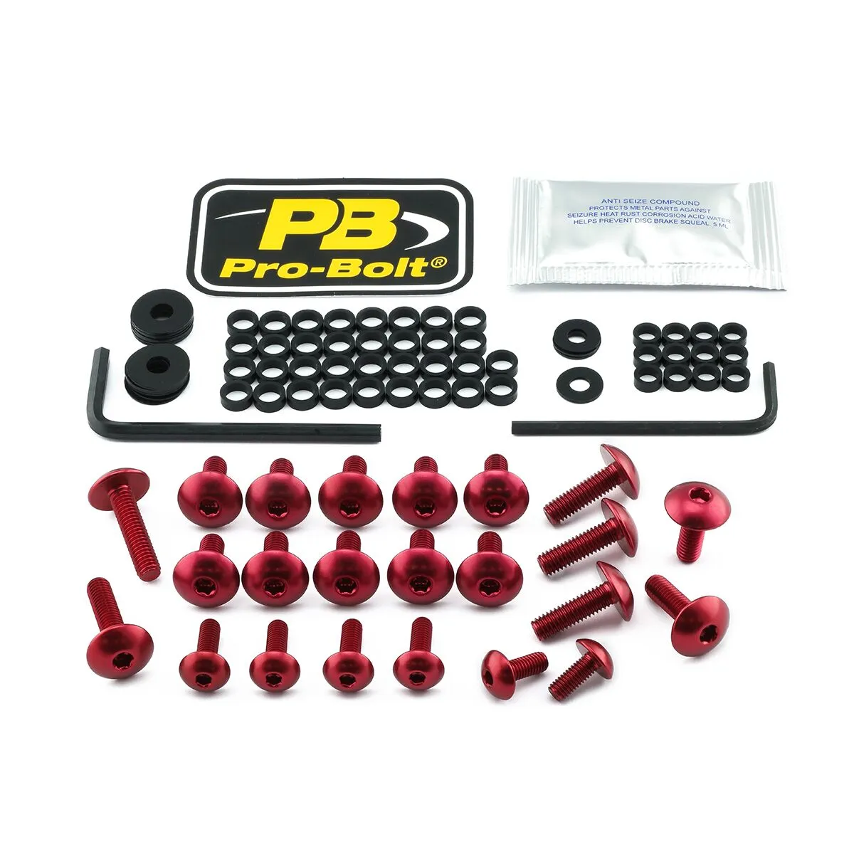 Aluminium Fairing Bolt Kit for Yamaha