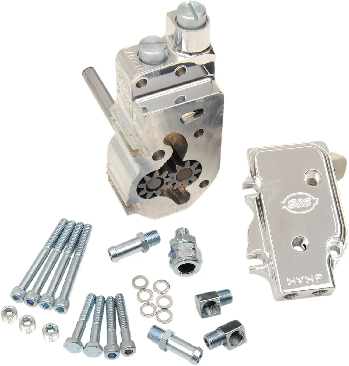 High Volume/High Pressure (HVHP) Polished Billet Oil Pump