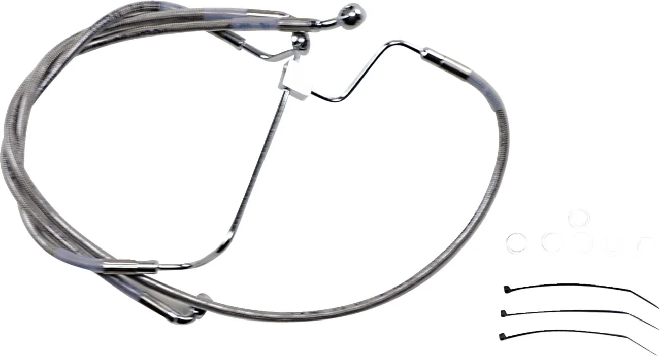 Extended Length Stainless Steel Brake Line Kit