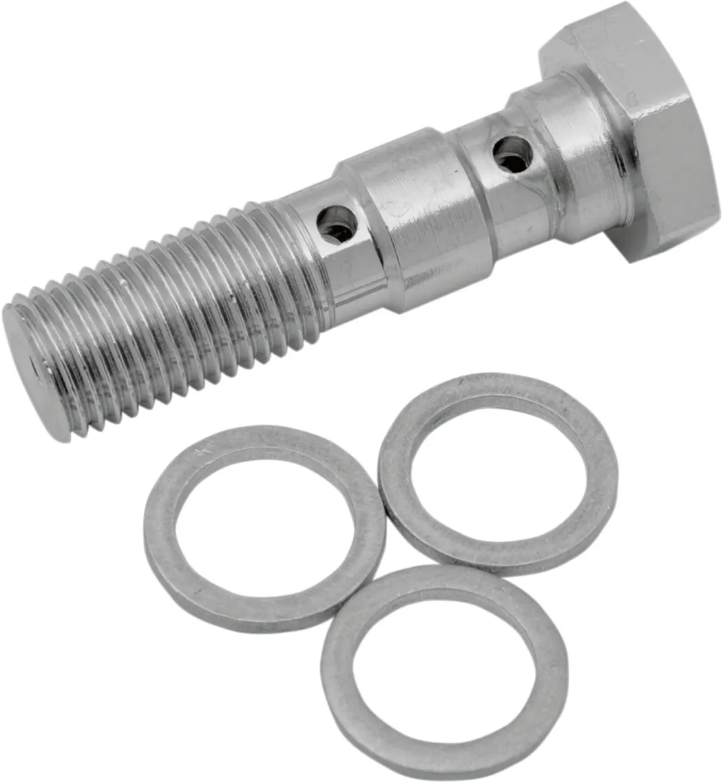 Universal Chrome Steel Banjo Bolt