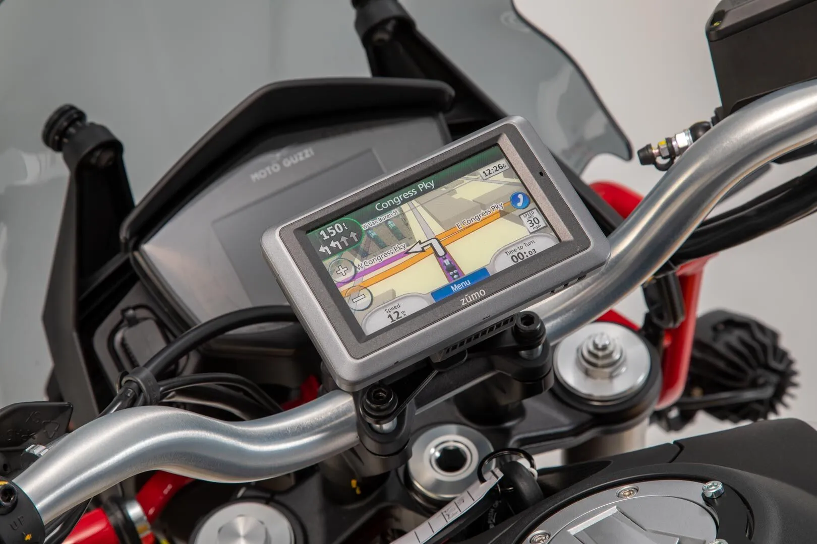 GPS стойка за кормило