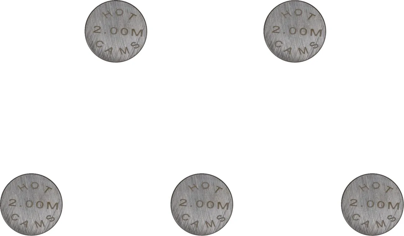 Replacement Valve Shims
