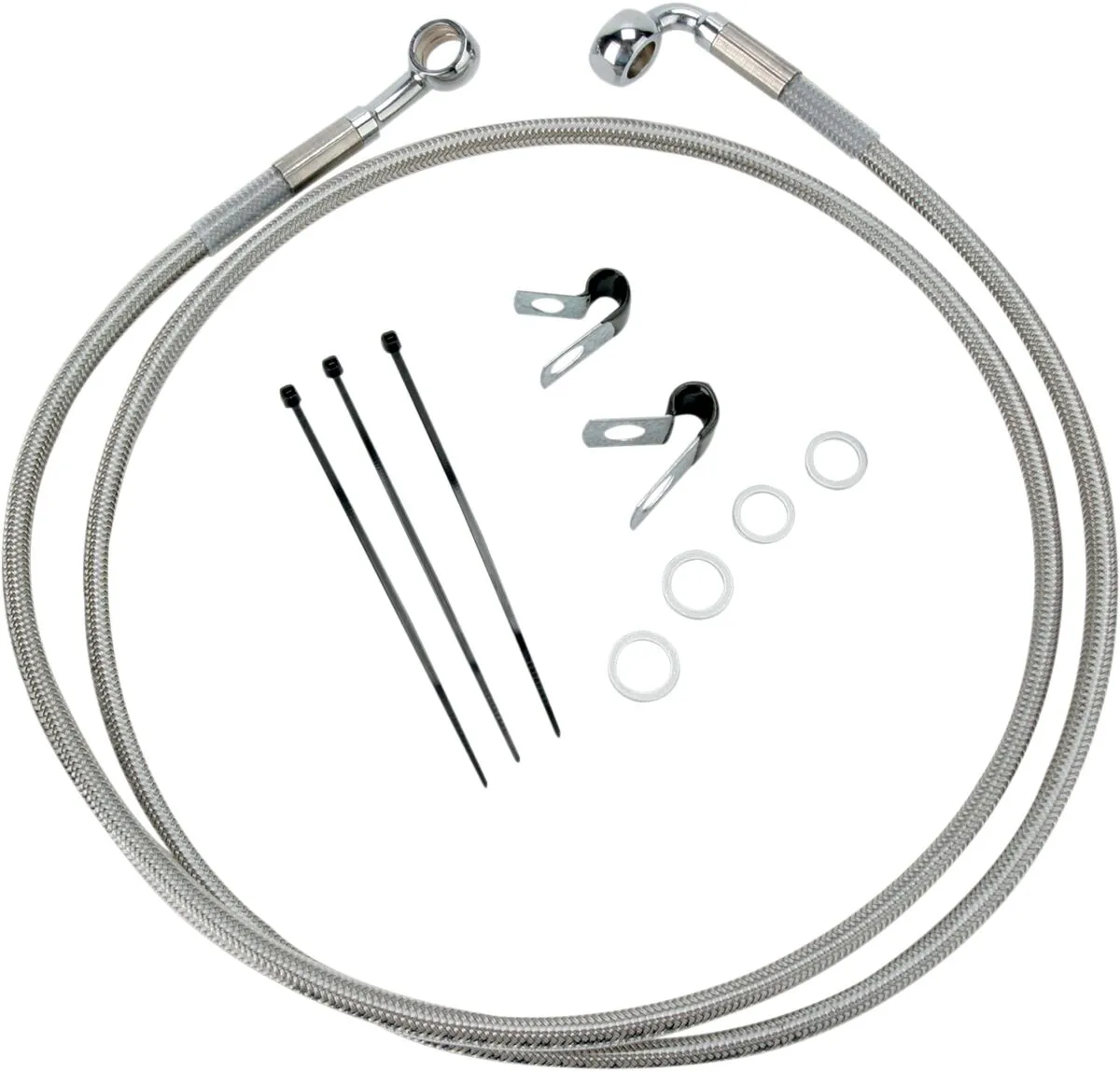 Extended Length Stainless Steel Brake Line Kit