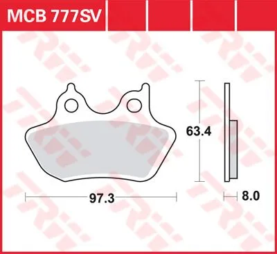 SV Series Синтеровани спирачни накладки