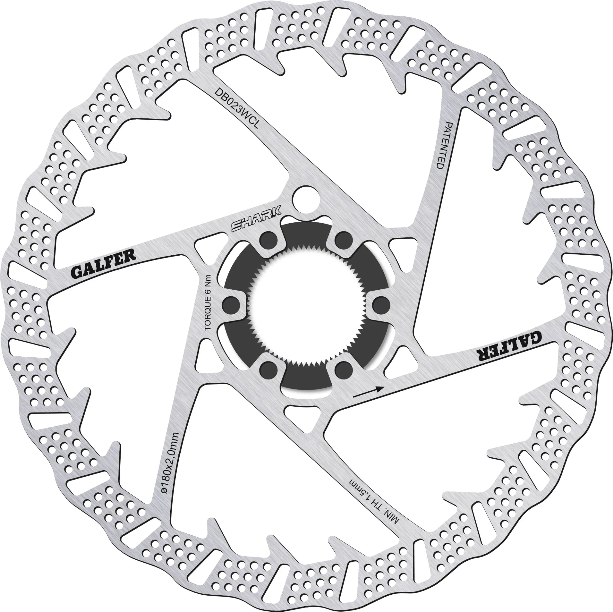 Фиксиран диск Shark® Center-Lock