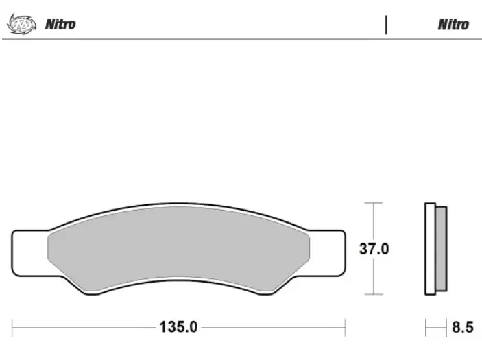 Nitro Brake Pads