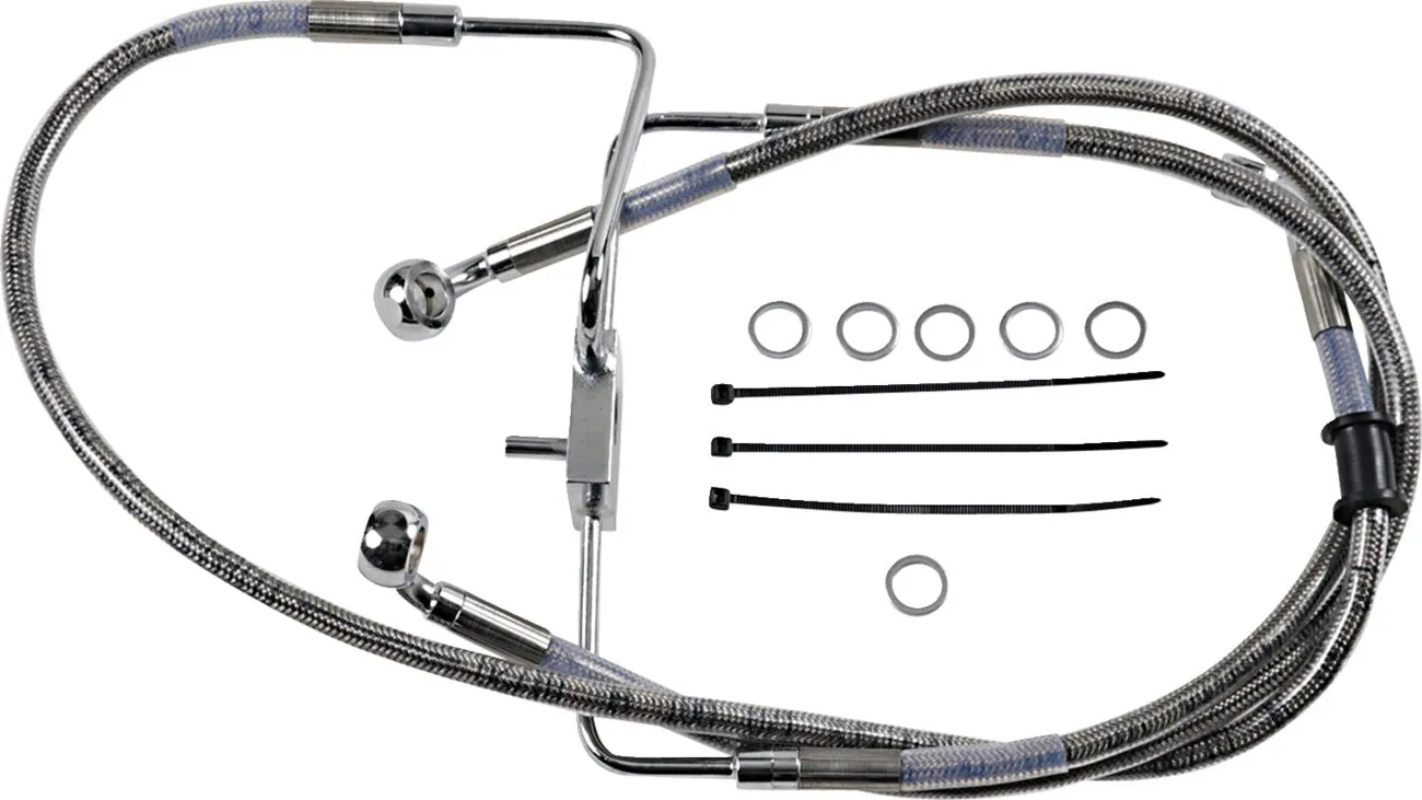 Extended Length Stainless Steel Brake Line