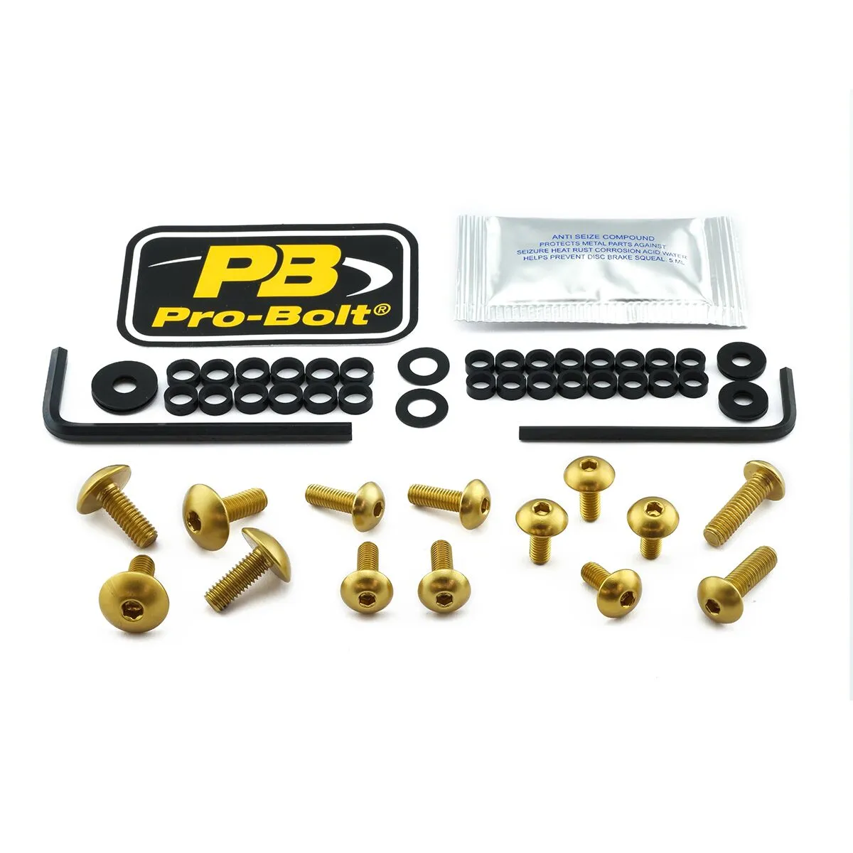 Aluminium Fairing Bolt Kit for Kawasaki