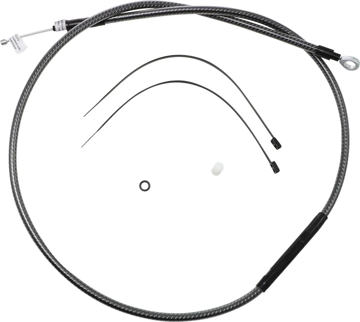 High-Efficiency Polished KARBONFIBR Clutch Cable