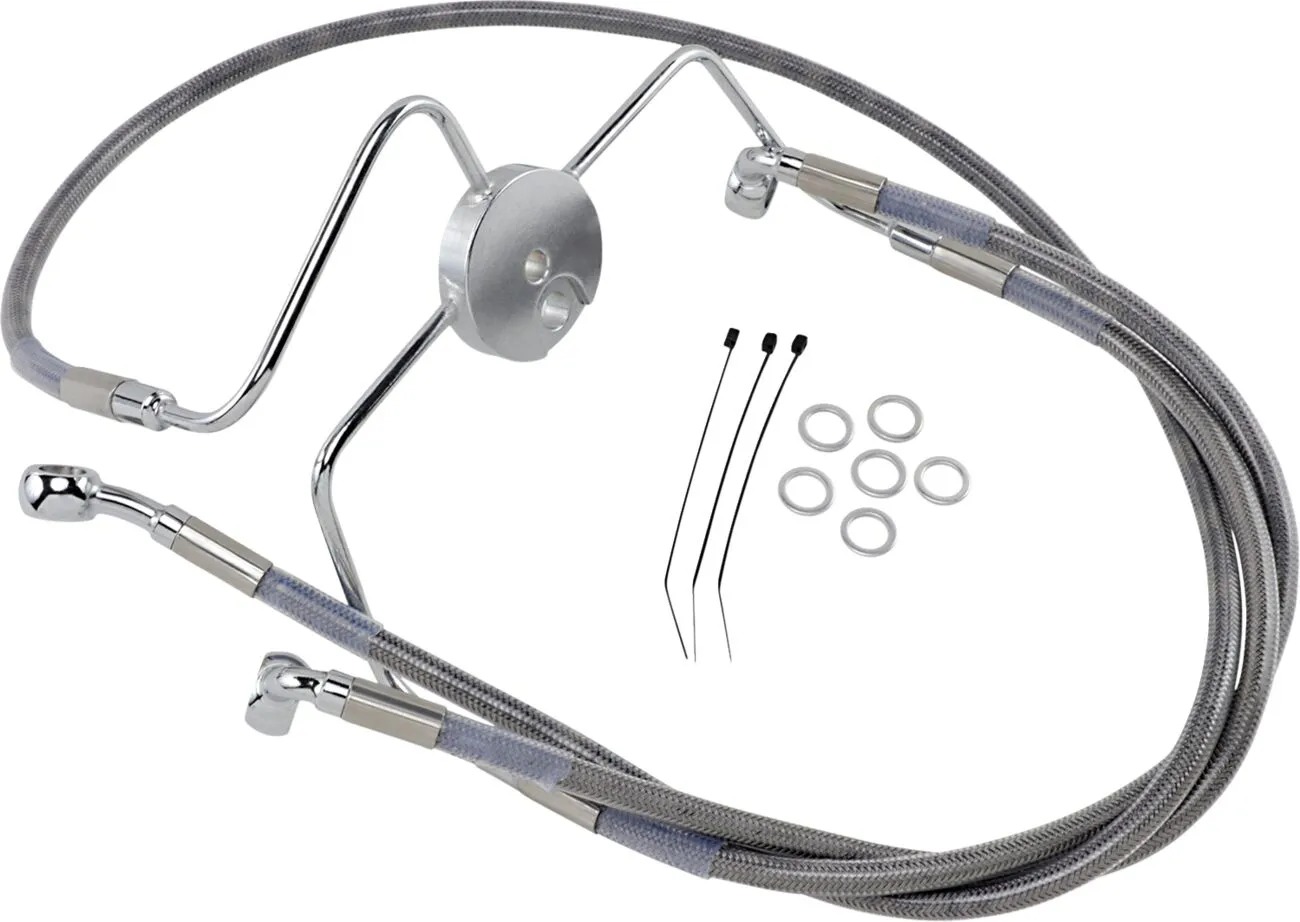 Extended Length Stainless Steel Brake Line Kit