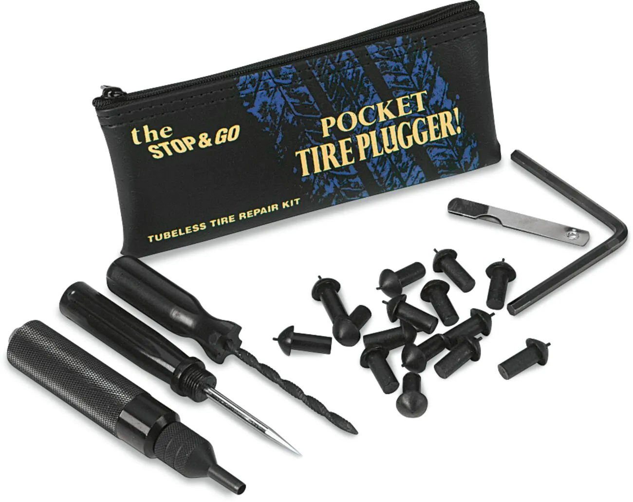 Комплект за запушване на гуми Pocket Tire Plugger