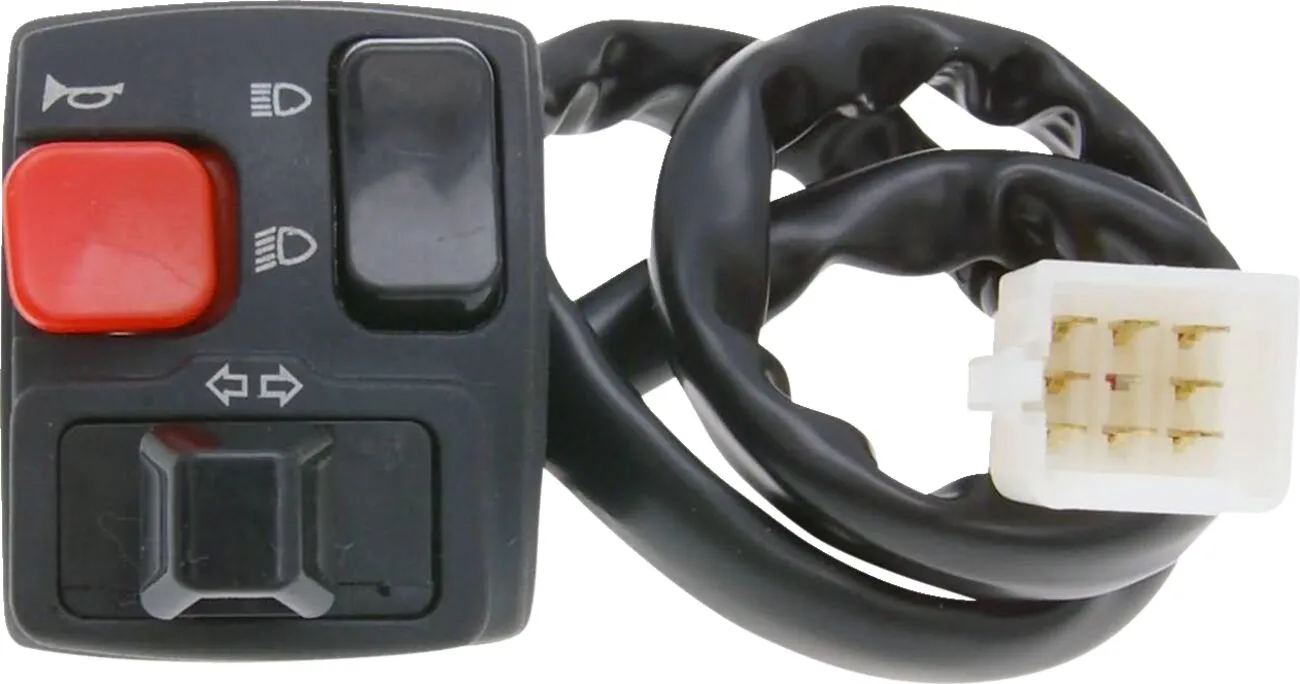 Switch Assembly Left Hand Indicator, High / Low Beam, Horn