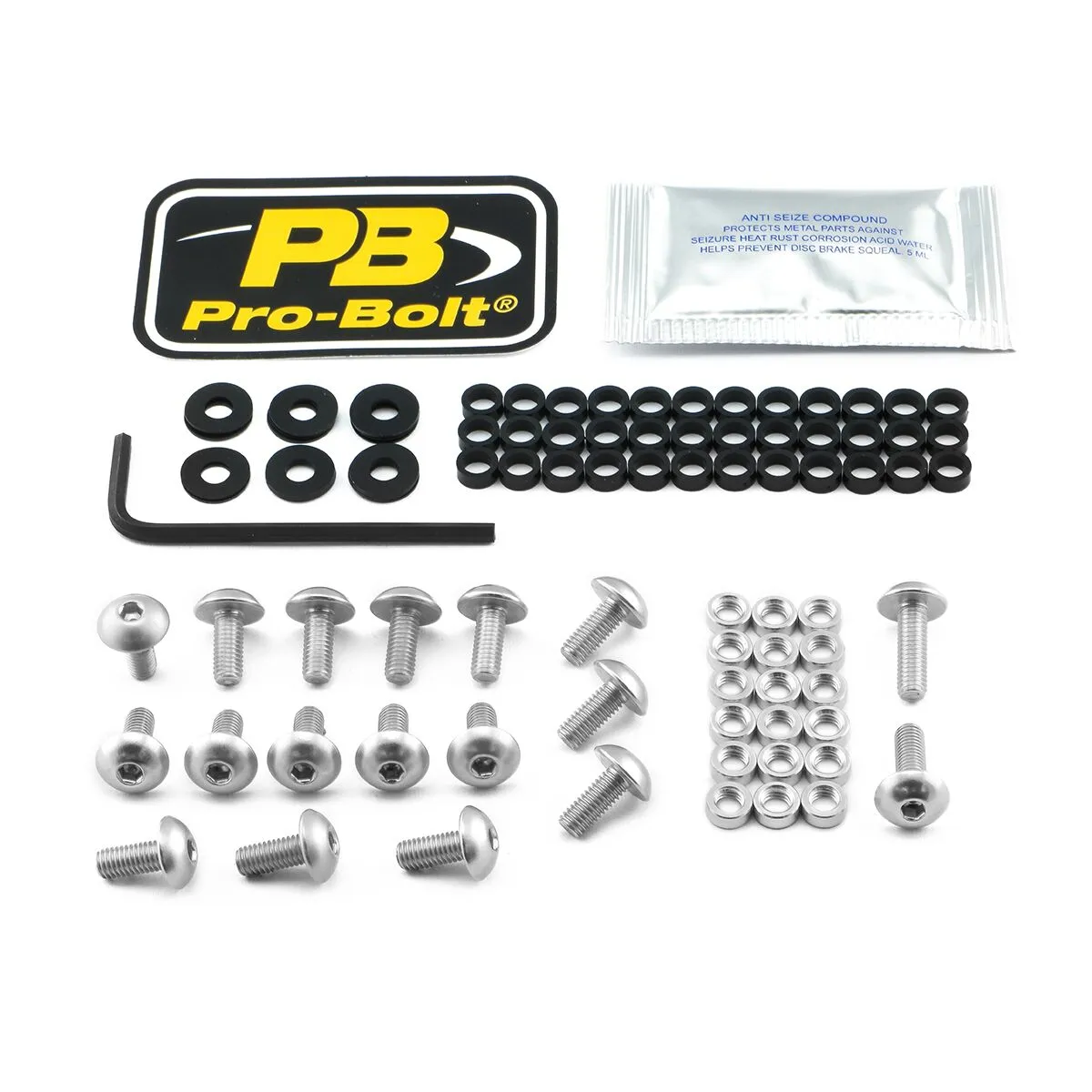 Aluminium Fairing Bolt Kit for KTM