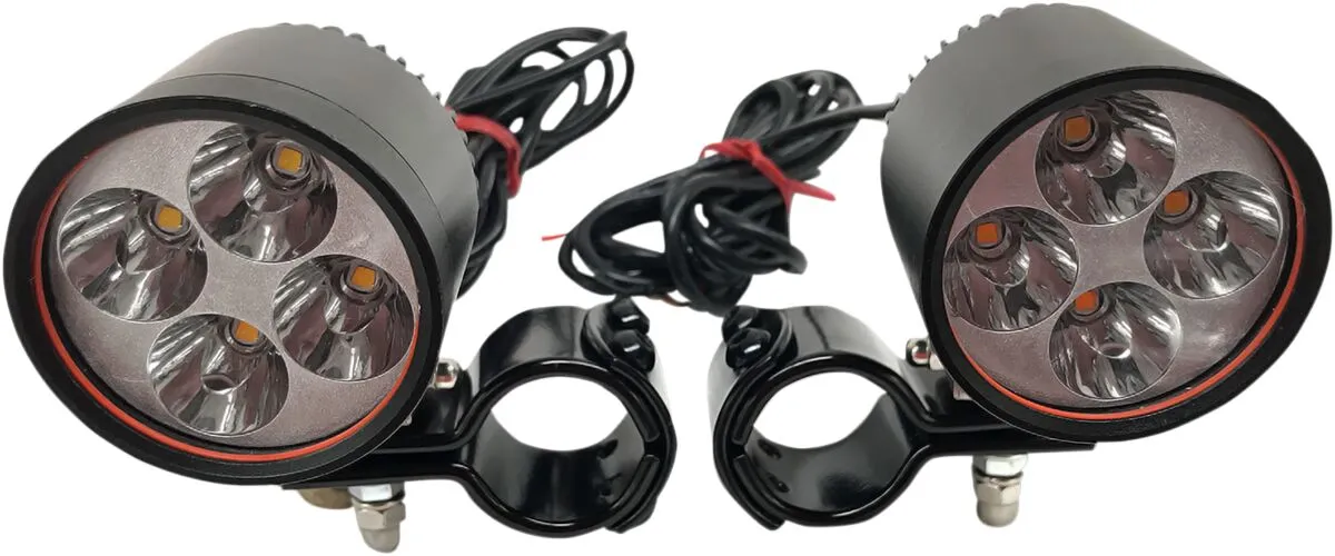 Комплект LED светлини за движение 2" с щипки 1-1/4"