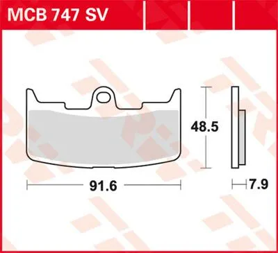 SV Series Синтеровани спирачни накладки