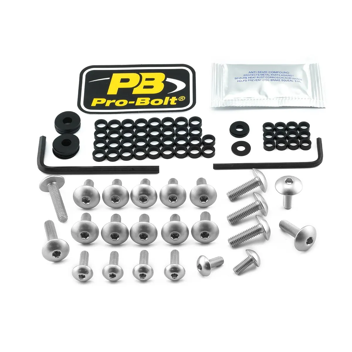 Aluminium Fairing Bolt Kit for Yamaha