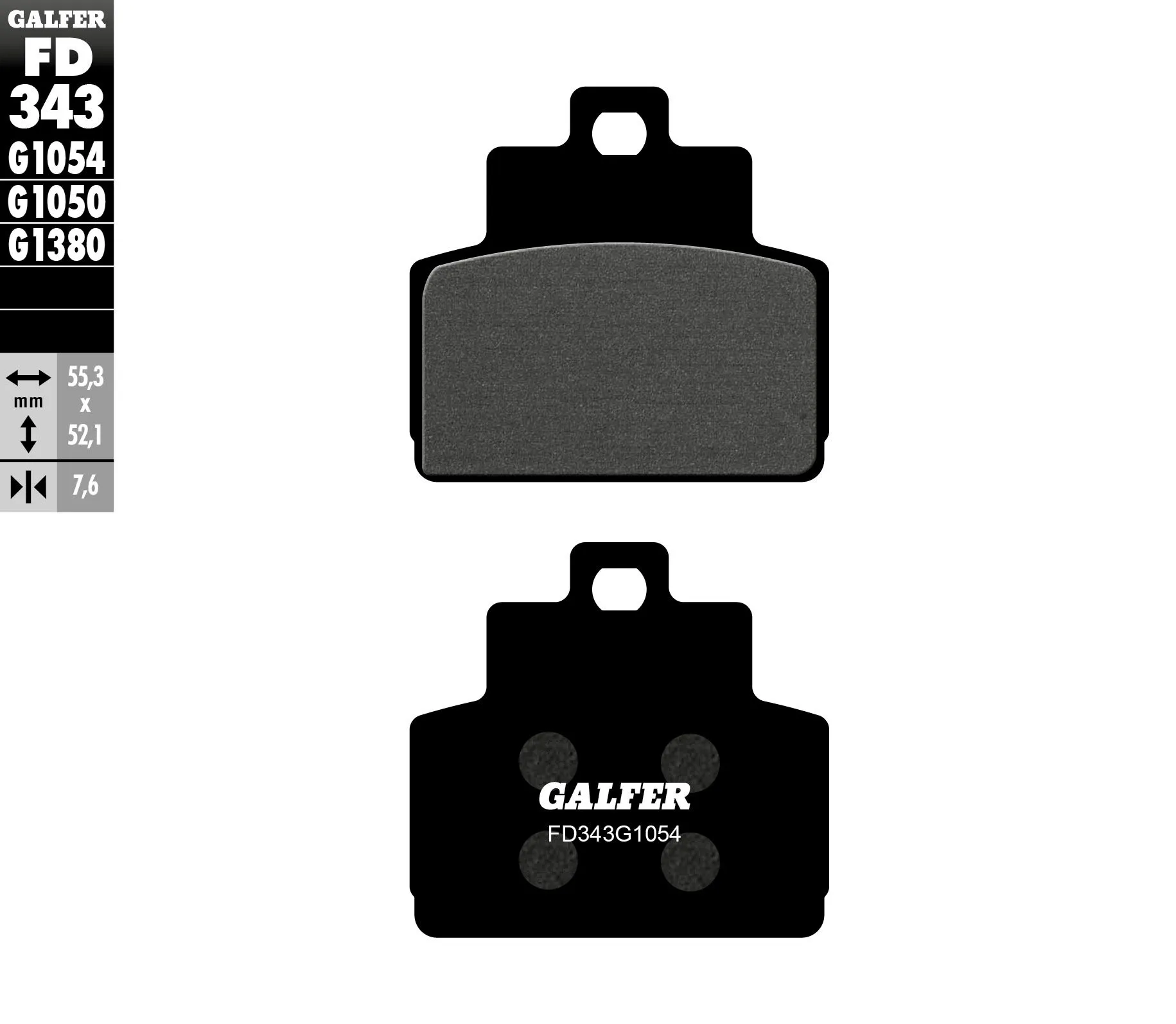 Semi-Metallic Brake Pads