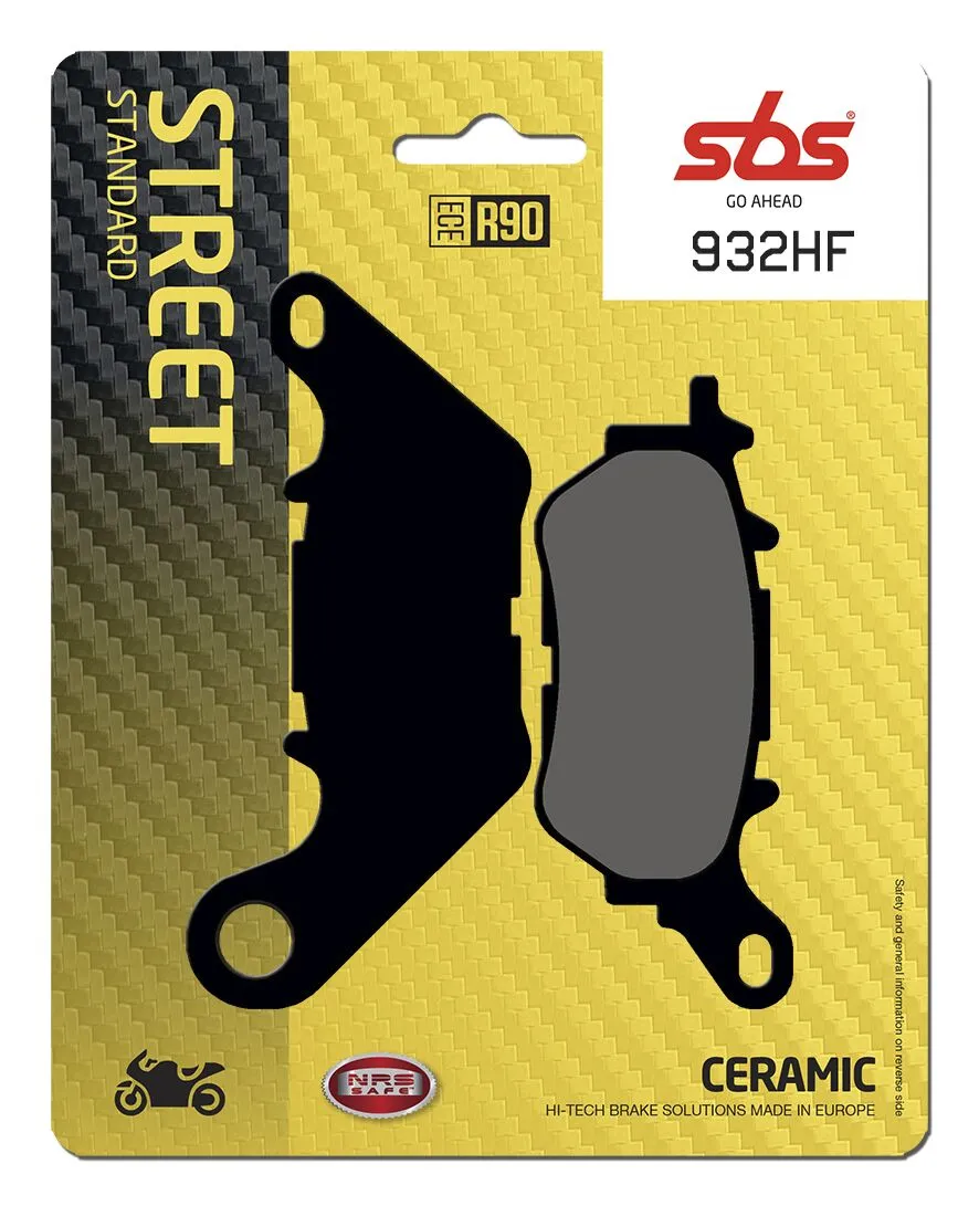 HF Street Ceramic Organic спирачни накладки