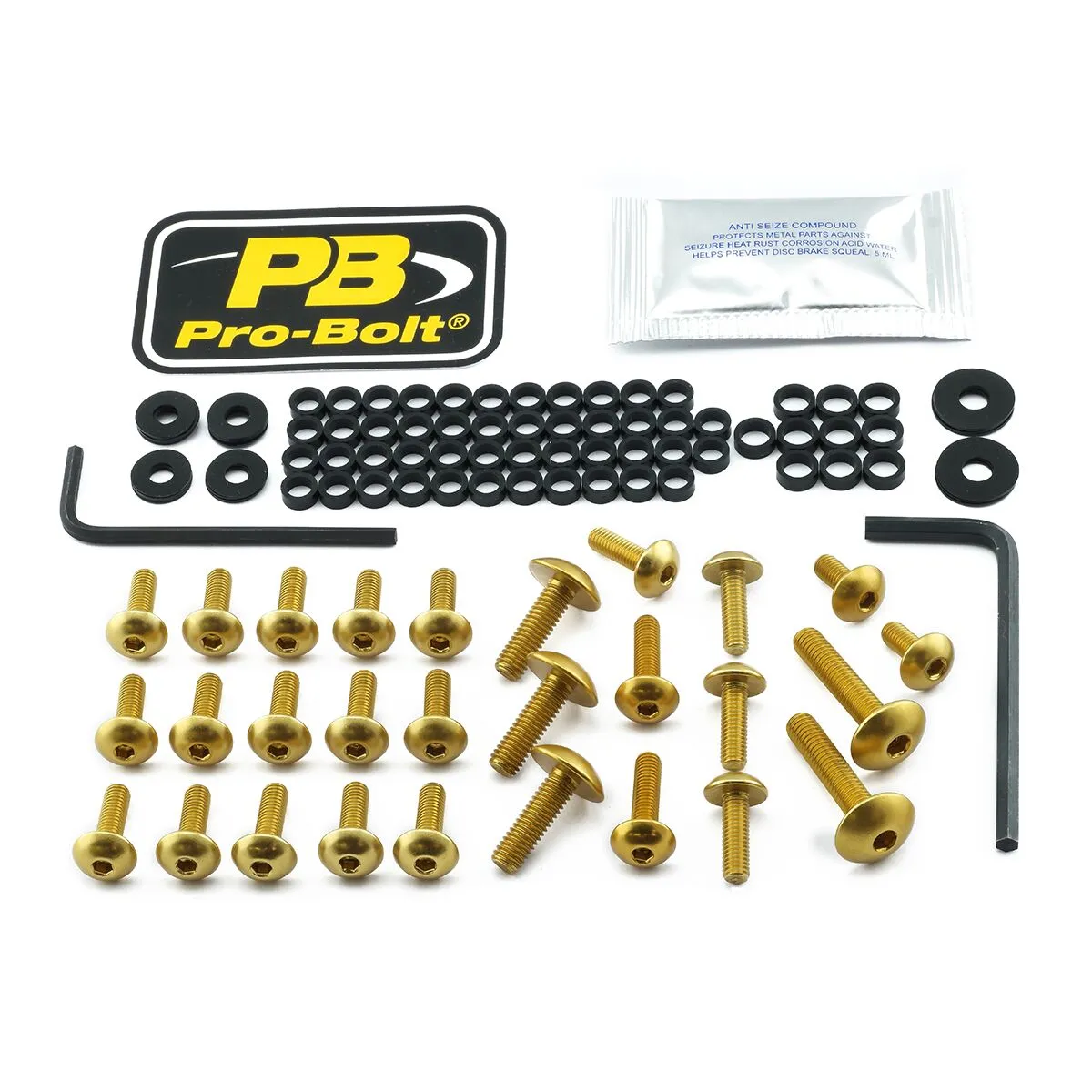 Aluminium Fairing Bolt Kit for Kawasaki