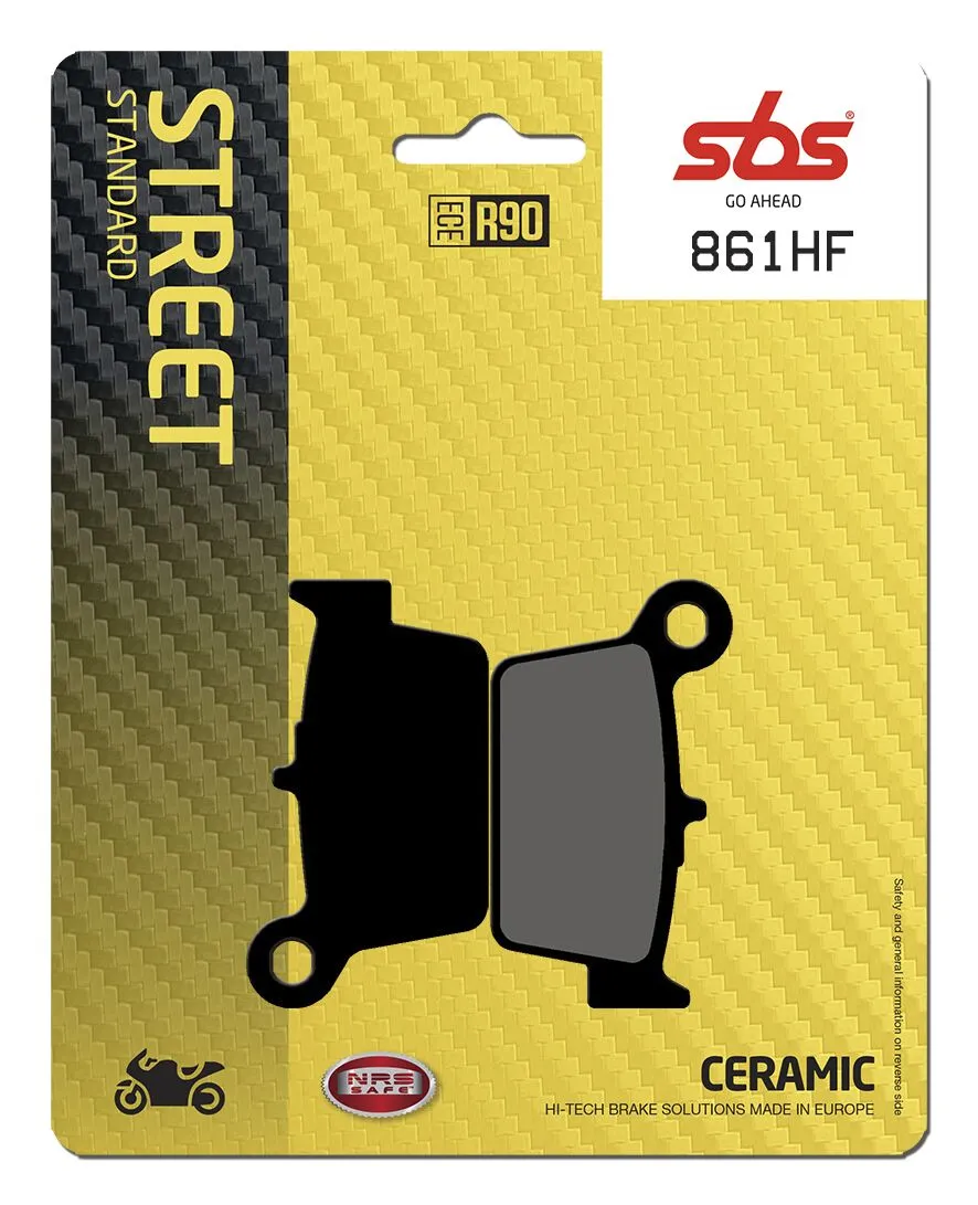HF Street Ceramic Organic спирачни накладки