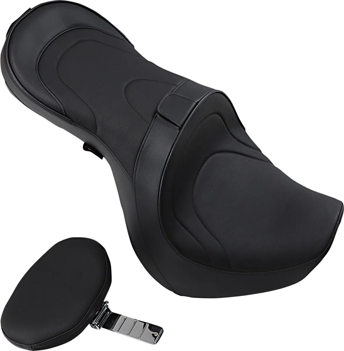 Low-Profile Touring Seat With EZ Glide II™ Backrest Option