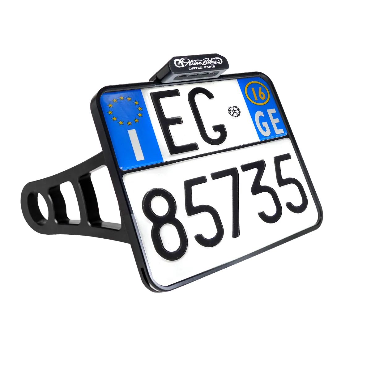 License Plate Side Mounts - with 3/4" Axle