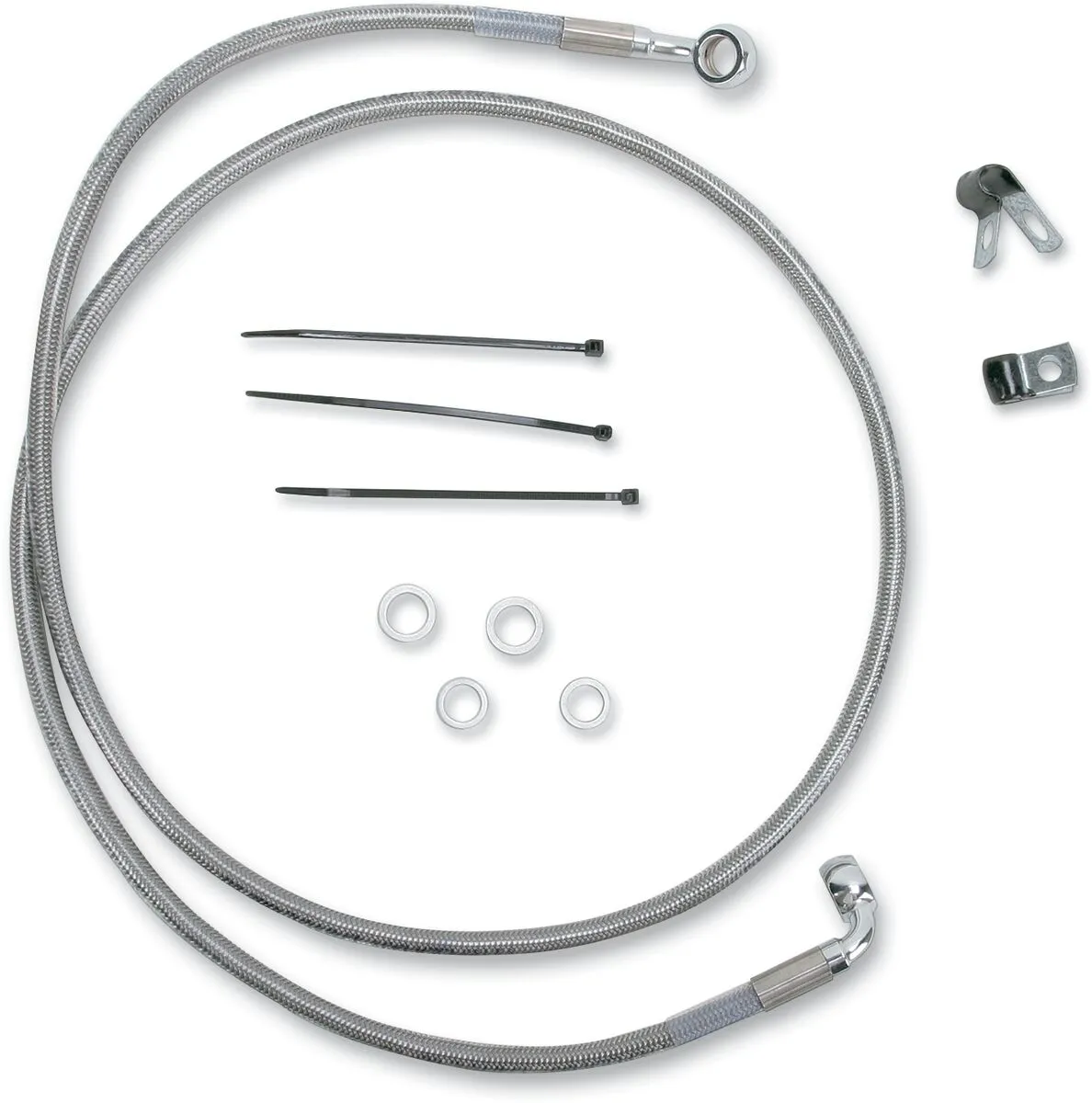 Extended Length Stainless Steel Brake Line Kit