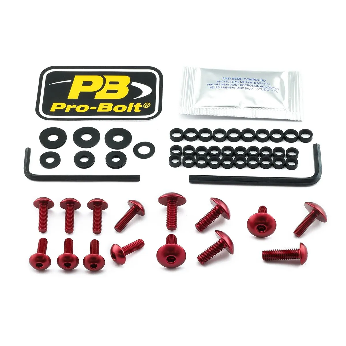 Aluminium Fairing Bolt Kit for Ducati