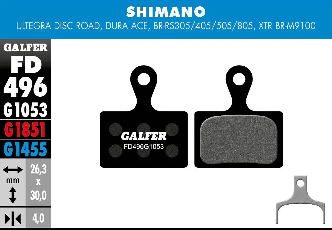 G1053 Standard спирачни накладки