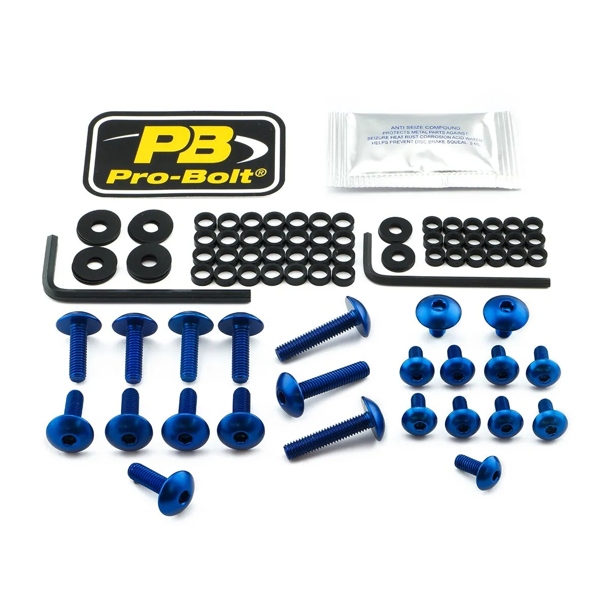 Aluminium Fairing Bolt Kit for Yamaha