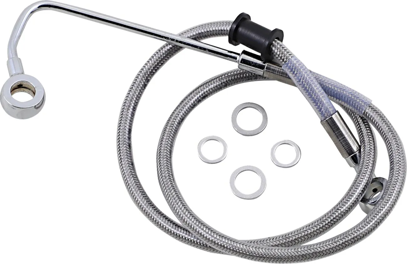 Extended Length Stainless Steel Brake Line
