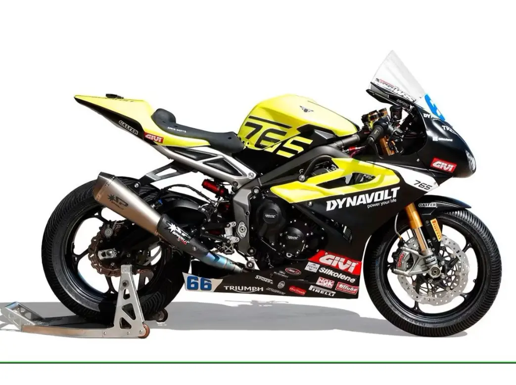 Състезателна слюда WSSP Street Triple RS