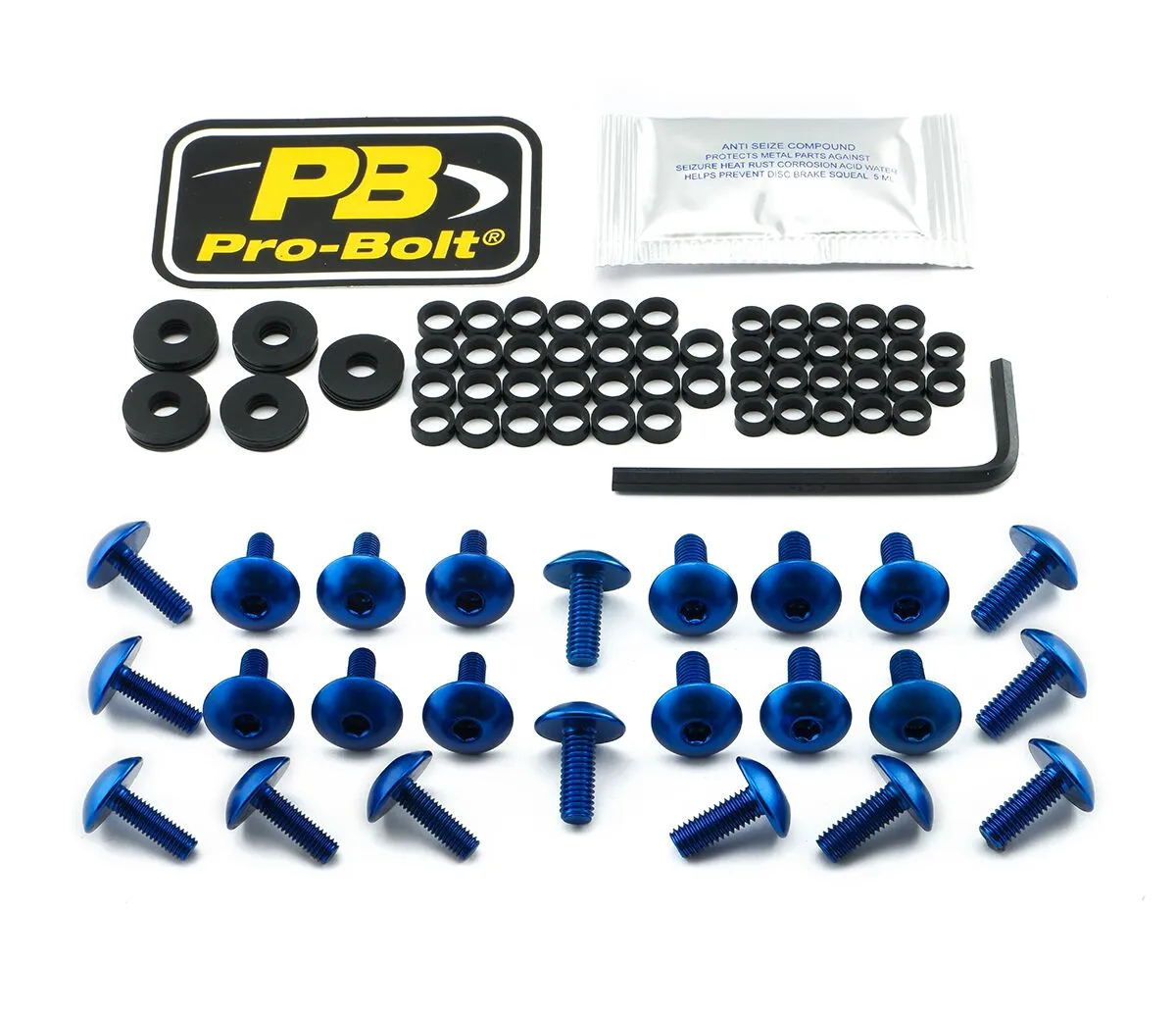 Aluminium Fairing Bolt Kit for Kawasaki