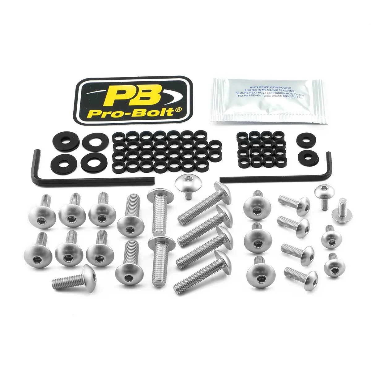 Aluminium Fairing Bolt Kit for Yamaha